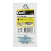 Diall Vis À Double Filetage-Vis à double filetage (métal/bois) 4x40 zingués mm - 5 pièces