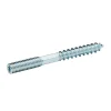Diall Vis à double filetage (métal/bois) 5x50 zingués mm - 5 pièces