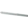 Diall Vis À Double Filetage-10 vis double filet bois/métal acier zingué ø6 x l.60mm