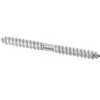 Diall 5 vis double filet pour bois acier zingué Ø4 x l.40mm