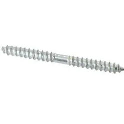 Diall 5 vis double filet pour bois acier zingué Ø4 x l.40mm