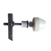 Diall 2 vis inox de fixation pour lavabo 8x120mm