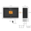Extel Visiophone connecté Connect 2 avec moniteur tactile 7''