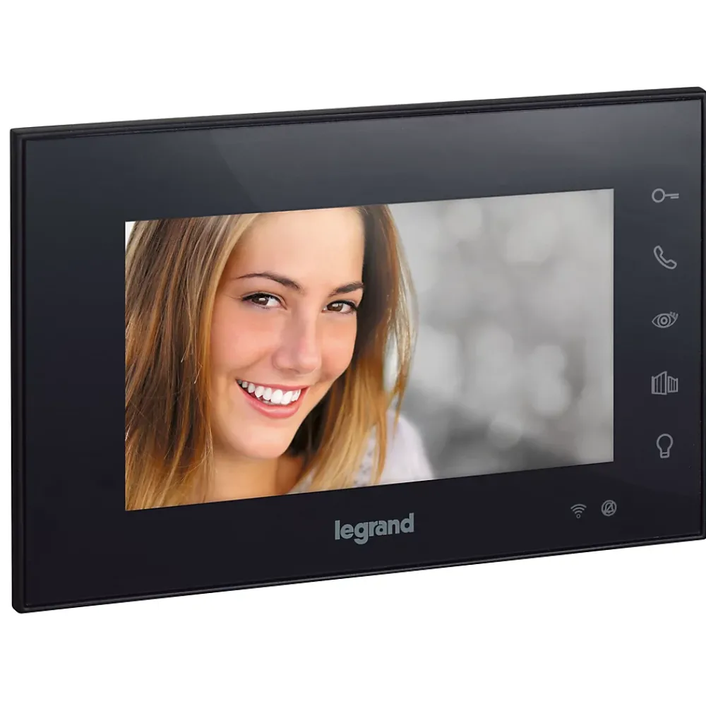 Legrand Visiophone-Visiophone connecté Easy kit écran noir 7"