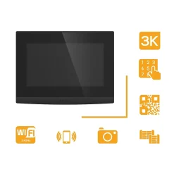 Extel Visiophone 7" filaire avec clavier intégré connecté haute résolution 3K Open 3K - - 720330