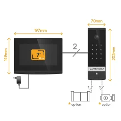 Extel Visiophone 7