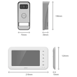 Avidsen Visiophone-Visiophone filaire Elia écran 7