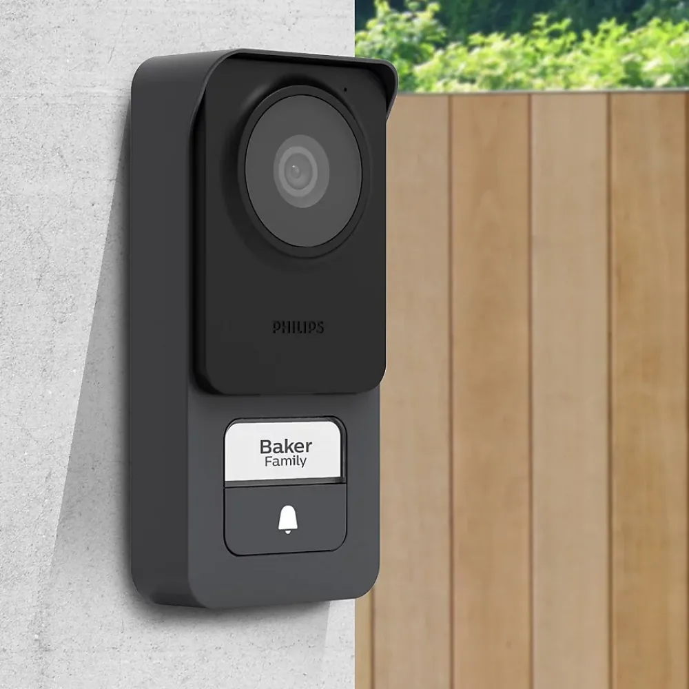 Philips Visiophone filaire et connecté Image qualité 3K WelcomeEye Connect 3 avec transformateur