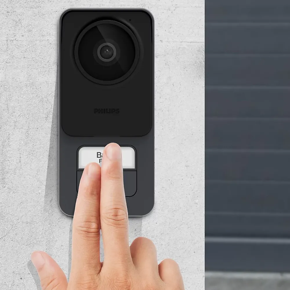 Philips Visiophone filaire et connecté Image qualité 3K WelcomeEye Connect 3 avec transformateur
