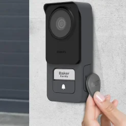 Philips Visiophone filaire et connecté Image qualité 3K WelcomeEye Connect 3 avec transformateur