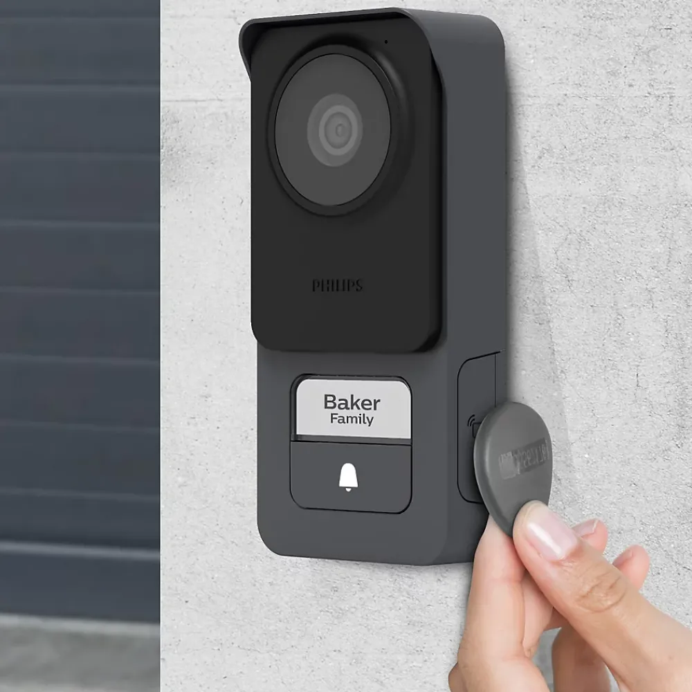 Philips Visiophone filaire et connecté Image qualité 3K WelcomeEye Connect 3 avec transformateur