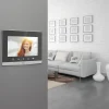 Extel Visiophone-Visiophone filaire Code 7 pouces / 18cm avec clavier à code intégré