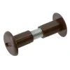 Diall 4 vis liaisons plastique/acier M6 Ø8 x L.15 x Ep.42 mm
