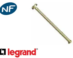 Legrand Interrupteur En Saillie-Vis longue, longueur 40mm Mosaic lot de 100