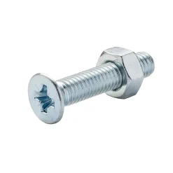 Diall 20 vis métaux acier zingué 6 x 30 mm