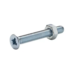 Diall Vis Pour Métal-20 vis métaux acier zingué 4 x 30 mm