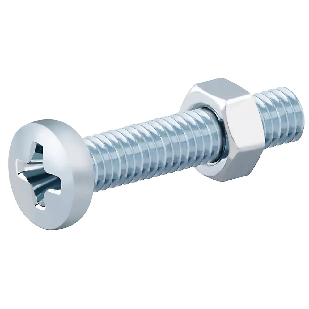 Diall 20 vis métaux acier zingué 3 x 20 mm