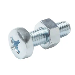 Diall 20 vis métaux acier zingué 6 x 20 mm
