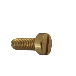 D-Work Vis Pour Terrasse-200 Vis Métaux Tête Cylindrique Fendue 5 x 10 mm - Laiton -