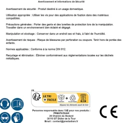 D-Work Vis Pour Métal-200 Vis Métaux Tête Cylindrique 6 Pans Creux CHC F/Total 8 x 30 mm - DIN 912 - 8.8 - Zingué blanc -