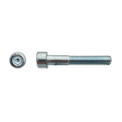 D-Work Vis Pour Métal-200 Vis Métaux Tête Cylindrique 6 Pans Creux CHC F/Total 8 x 30 mm - DIN 912 - 8.8 - Zingué blanc -