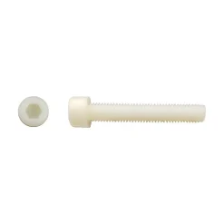 D-Work 200 Vis Métaux Tête Cylindrique 6 Pans Creux CHC 8 x 20 mm - DIN 912 - Polyamide -