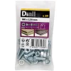 Diall Vis Pour Métal-20 vis métaux tête fraisée acier zingué 6 x 20 mm