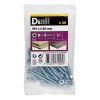 Diall 20 vis métaux tête fraisée acier zingué 4 x 40 mm