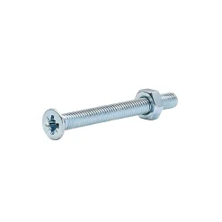Diall 20 vis métaux tête fraisée acier zingué 4 x 40 mm