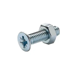 Diall 20 vis métaux tête fraisée acier zingué 4 x 16 mm