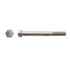 D-Work Vis Pour Métal-50 Vis Métaux Tête Hexagonale F/Partiel 8 x 140 mm - DIN 931 - Inox A2 -