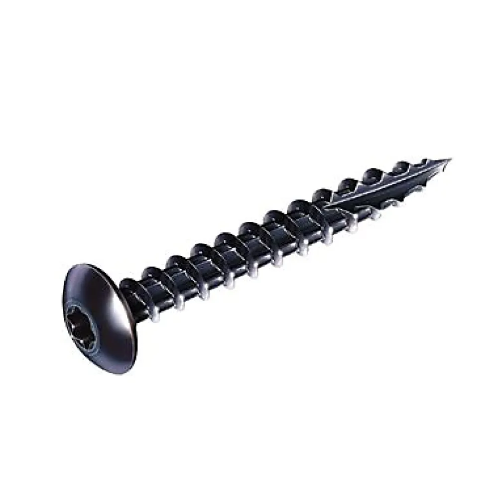 ROCKET Vis À Bois-Vis penture étoile acier noir Ø 6 x 30 mm