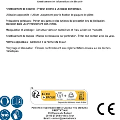 Construsim 1000 Vis Plaque Plâtre 3.5x35 mm - Acier, Tête Fraisée - Fixation Sécurisée et Durable -