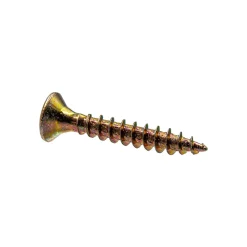Klimas Vis À Double Filetage-Vis pour aggloméré KMH tête fraisée PZ zingué jaune 3 x 25 mm 1000 pièces