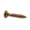 Klimas Vis pour aggloméré KMH tête fraisée PZ zingué jaune 3 x 16 mm 2000 pièces