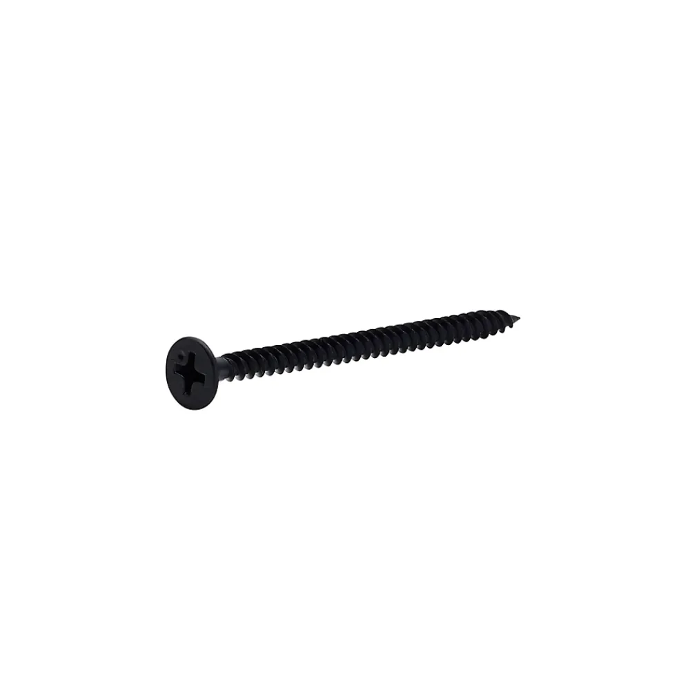 Diall Vis pour plaque de plâtre (universelle), noir mat, 3,5x55 mm - 1000 pièces