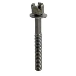 Diall Vis D'Assemblage De Meuble-4 vis rappel et rondelles acier ø7 x l.35mm