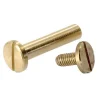 Diall 2 vis relieurs laiton M4 Ø10 x L.20 mm