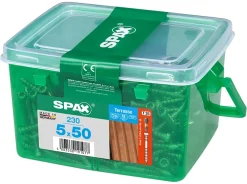 Spax France Vis terrasse tête cylindrique torx Spax 5x50mm - 230 pièces