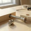 Diall Vis D'Assemblage De Meuble-4 vis têtes fraisées et plots acier zingué Ø6 x L.50 mm