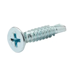 Diall Vis zinguée autoperceuses fraisées, 4,8x25 mm - 25 pièces