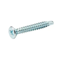 Diall Vis zinguée autoperceuses fraisées, 4,2x32 mm - 25 pièces
