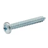 Diall Vis Pour Métal-Vis zinguée autoperceuses à tête cylindrique, 4,2x32 mm - 25 pièces