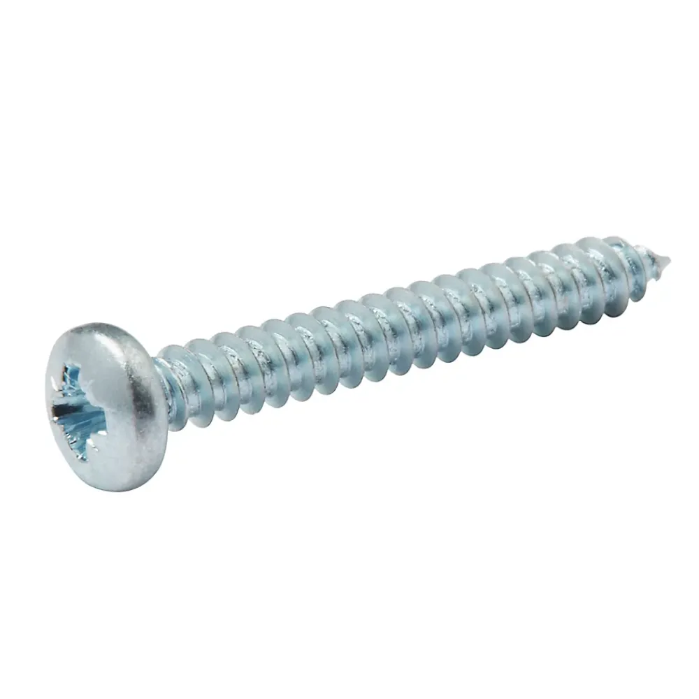 Diall Vis Pour Métal-Vis zinguée autoperceuses à tête cylindrique, 4,2x32 mm - 25 pièces