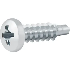Diall Vis Pour Métal-Vis zinguée autoperceuses à tête cylindrique, 4,2x16 mm - 100 pièces