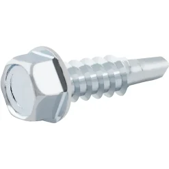 Diall Vis zinguée autoperceuses à tête hexagonale, 4,8x19 mm - 100 pièces