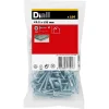 Diall Vis zinguée autoperceuses à tête à collerette, 4,2x32 mm - 100 pièces