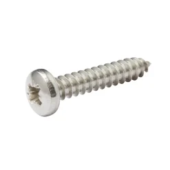 Diall Vis zinguée autoperceuses à tête cylindrique acier inoxydable A2, 4,8x25 mm - 25 pièces
