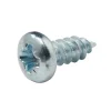 Diall Vis zinguée autoperceuses à tête pozidriv 3,5x9,5 mm, 25 pièces