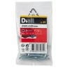Diall Vis zinguée autoperceuses à tête pozidriv 4,8x25 mm, 25 pièces